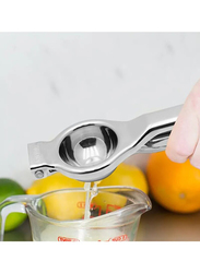 Actionware 20cm Stainless Steel Lemon Squeezer, Silver