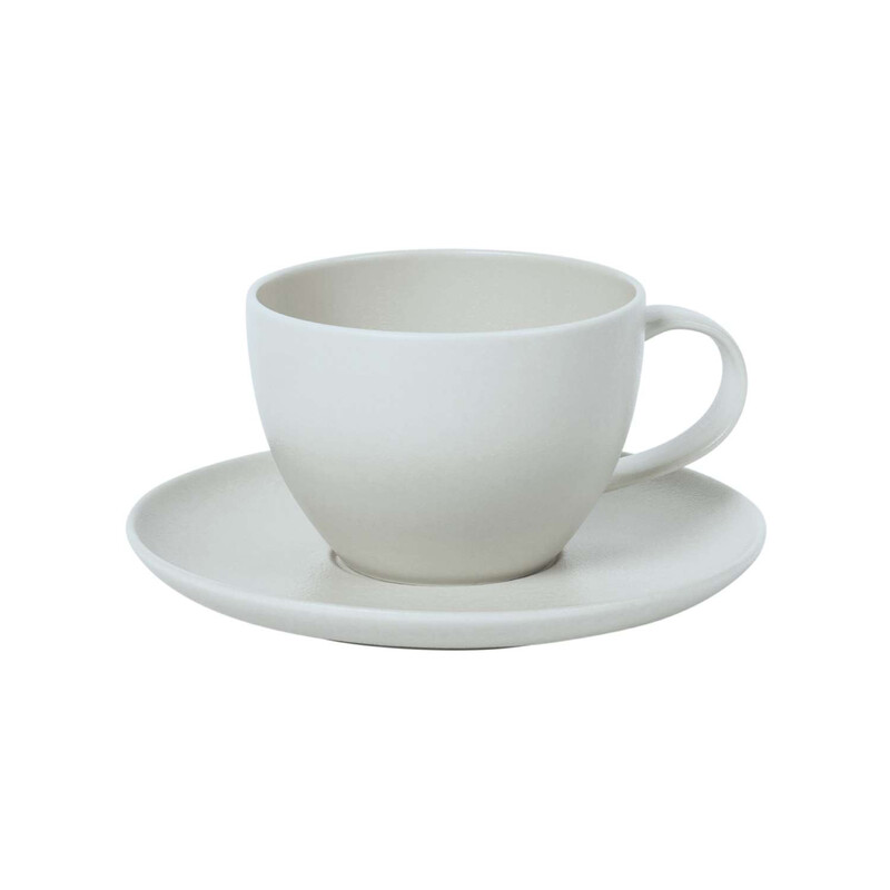 BARALEE LIGHT GREY COUPE SAUCER 12.5 CM (4 7/8")