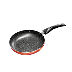 RK NON STICK FRYPAN,GRANITE COATING PAN,Suitable for Pancake, Omellete,PFOA FREE,RED,14CM