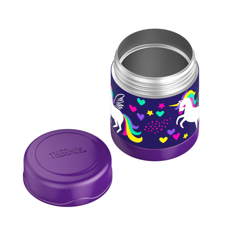 THERMOS FUNTAINER STAINLESS STEEL KIDS UNICORN JAR 290ML, F30024UGW, INSULATED FOOD JAR, LUNCH BOX , STORAGE CONTAINER, THERMAL FLASK FOR TRAVEL