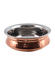 Raj 17cm Copper Handi without Lid, TCH003, 17cmx6.5 cm, Gold
