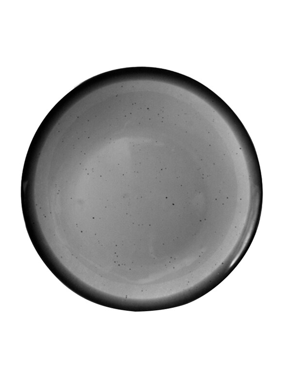 

Dinewell 11.5-inch Riva Melamine Round Dinner Plate, DWP5186RG, Grey