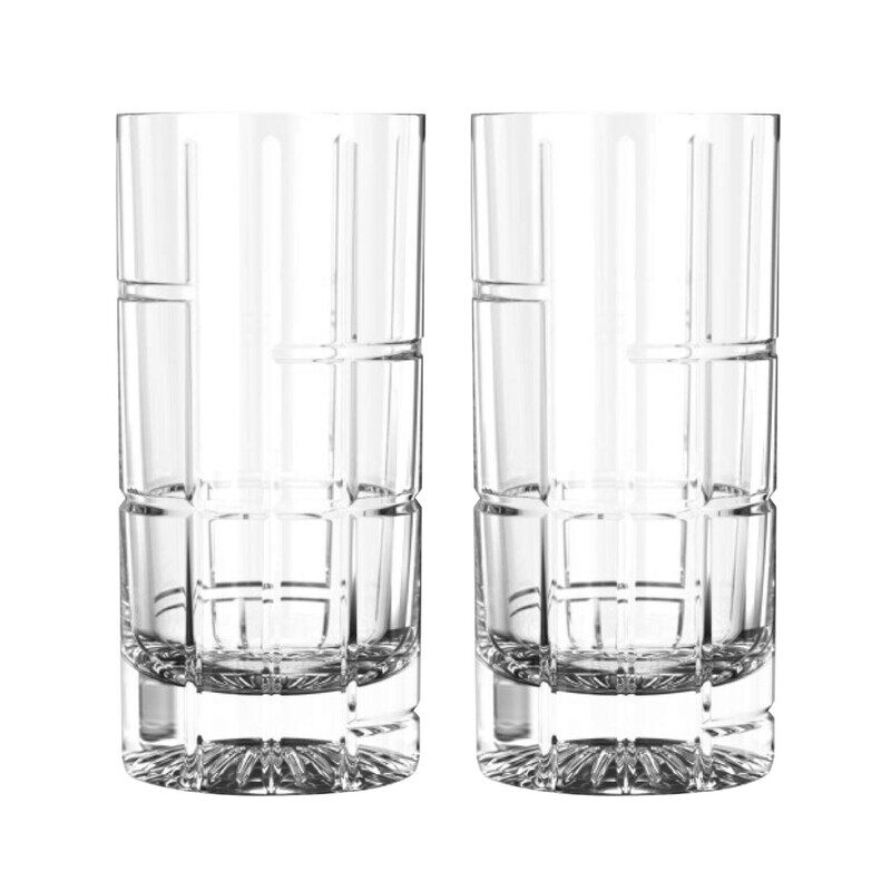 

OCEAN TRAZE FUTURE (FTR) HI BALL GLASS, 2 PCS SET, 350 ML, P0366602, Mocktail Glass, Highball Glass, Beverage Glass, Water Glass, Juice Glass