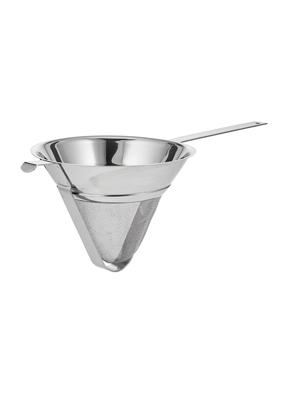 

Raj 21.5cm Fine Mesh Conical Strainer, Silver