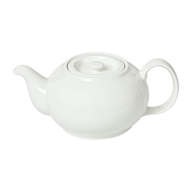 

BARALEE SIMPLE PLUS WHITE TEA POT WITH LID, 093808A, 750 CC (25 1/4 OZ)