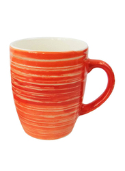 Raj 12oz Stoneware Coffee & Tea Mug, Orange