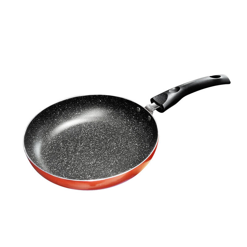 

RK NON STICK FRYPAN,GRANITE COATING PAN,Suitable for Pancake, Omellete,PFOA FREE,RED,18CM