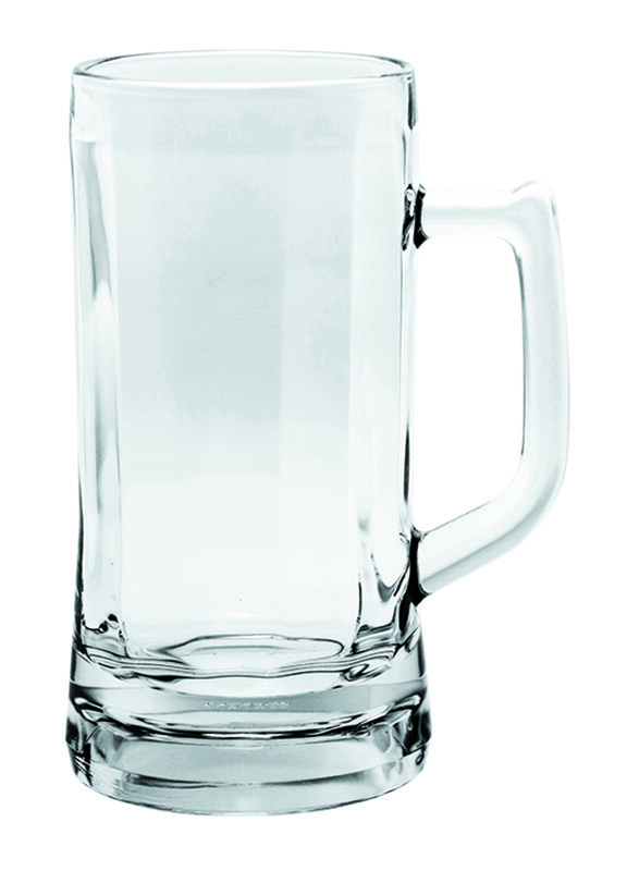 

Ocean 640ml 6-Piece Set Munich Glass Beer Mug, P00843, Clear