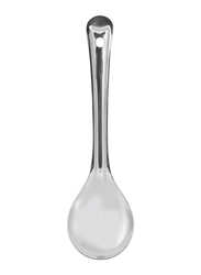 Raj 21.5cm Stainless Steel Oval Serving Spoon, OS0002, Silver