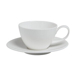 BARALEE SIMPLE PLUS WHITE CUP, 091641A, 350 CC (11 3/4 OZ)