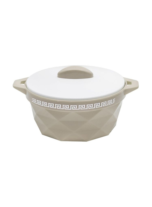 Selvel 1000ml Diamond Casserole, PHPD1.0-BE, Beige