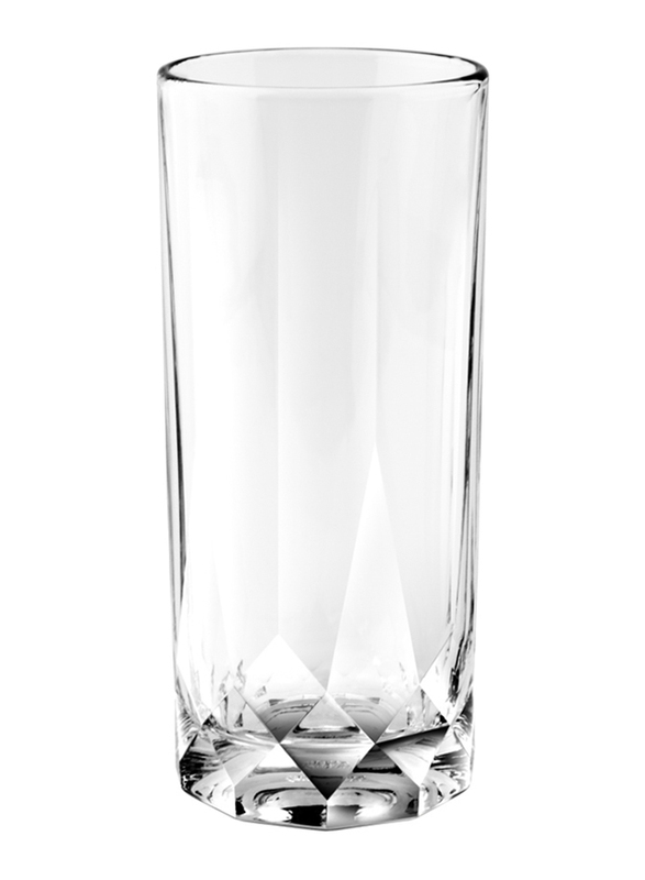 آوشن 430 مل 6-قطع طقم كؤوس من الزجاج, P02809, شفاف