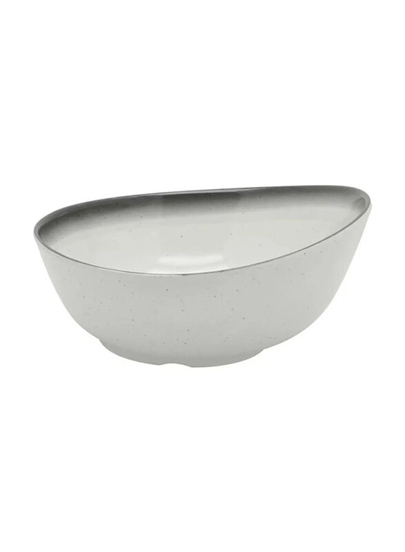 

Dinewell 6-inch Riva Cream Melamine Bowl, Beige/Grey