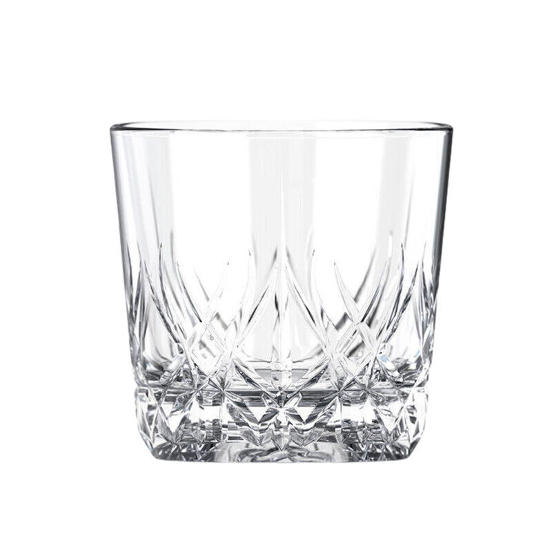 

OCEAN MATTER FLOW DOUBLE ROCK GLASS, SET OF 6, 350 ML, P04262, Double Rock Glass, Lowball Glass, Water Glass, Whiskey Glass, Whisky Glass, Old Fashion