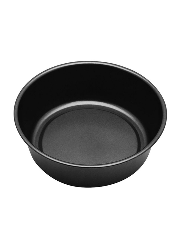 RK 26cm Non-Stick Round Baking Pan, 26x26x7.5 cm, Black