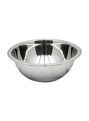 Raj 33.5cm Steel Fanta Bowl, RFB018, 33.5x12.5 cm, Silver