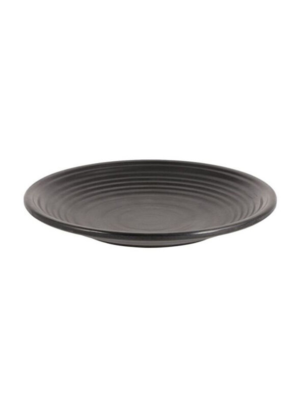

Dinewell 7.5-inch Melamine Matt Dinner Plate, DWMP027B, Black