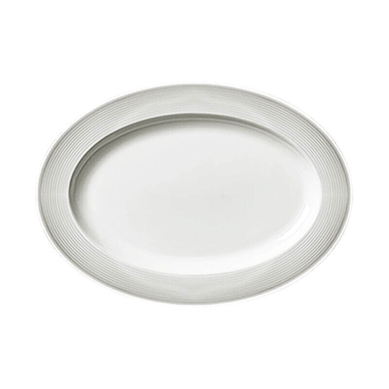 

BARALEE WISH WHITE OVAL PLATE, 092261A, 36 CM (14 1/8")