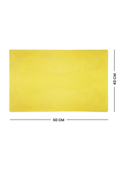 Kitchen Master Plastic Cutting Board, 60x40x2cm, CNCB15, Yellow