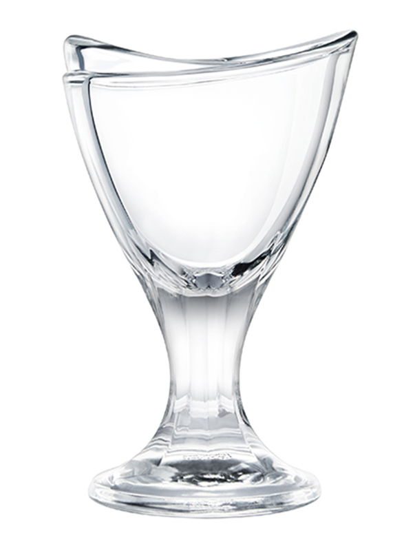 آوشن 6-قطعة 5.25oz طقم اكواب من الزجاج, P02617, شفاف