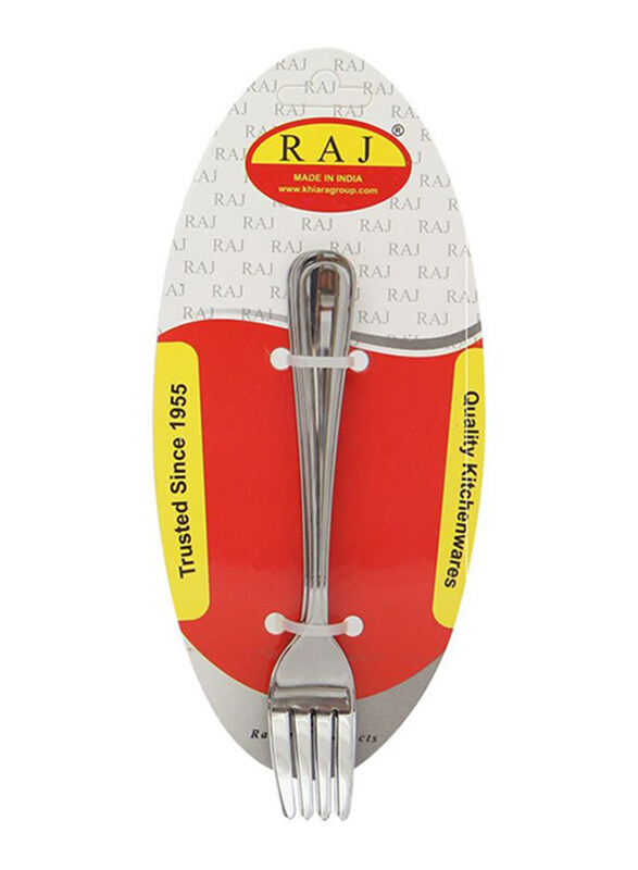 

Raj 3-Piece Stainless Steel Pearl Tea Fork Set, PC0008, Silver