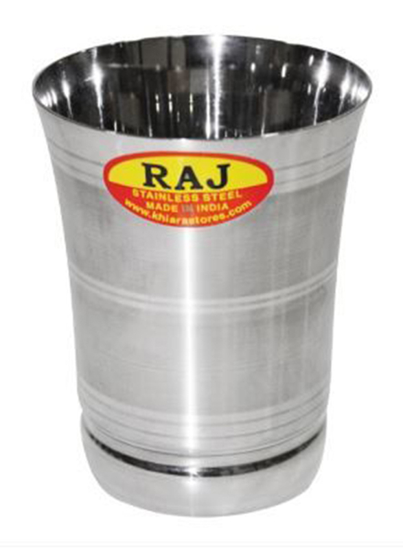 Raj 10.5cm Steel Touch Flower Glass, STGN01, Silver