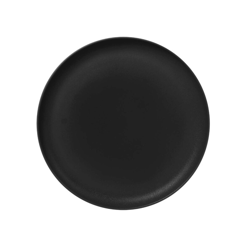 BARALEE BLACK SAND COUPE PLATE 26 CM (10 1/4")