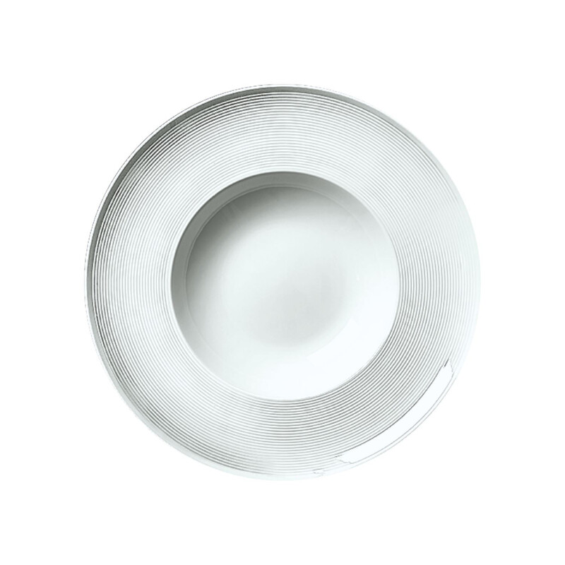 

BARALEE WISH WHITE ELITE DEEP PLATE, 092202A, 31 CM WIDE ARCH RIM (12 1/4")