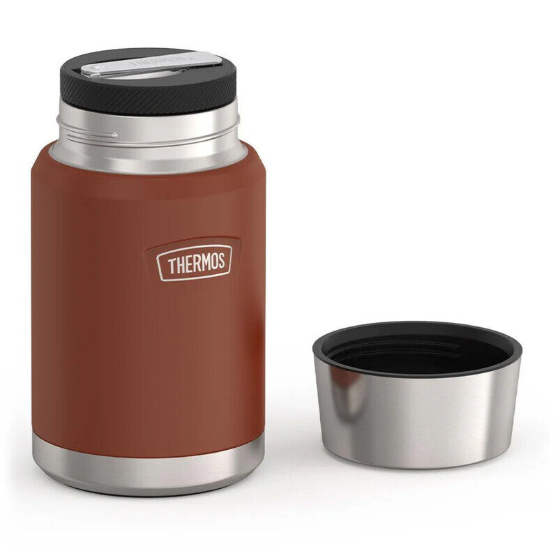 THERMOS ICON STAINLESS STEEL VACUUM INSULATED SADDLE JAR 710ML, IS3012SD, SOUP JAR, FOOD STORAGE CONTAINER, THERMAL FLASK FOR TRAVEL, FOOD JAR, LUNCH BOX