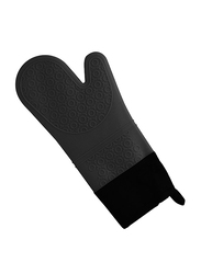 RK 36cm Silicone Oven Gloves, Black