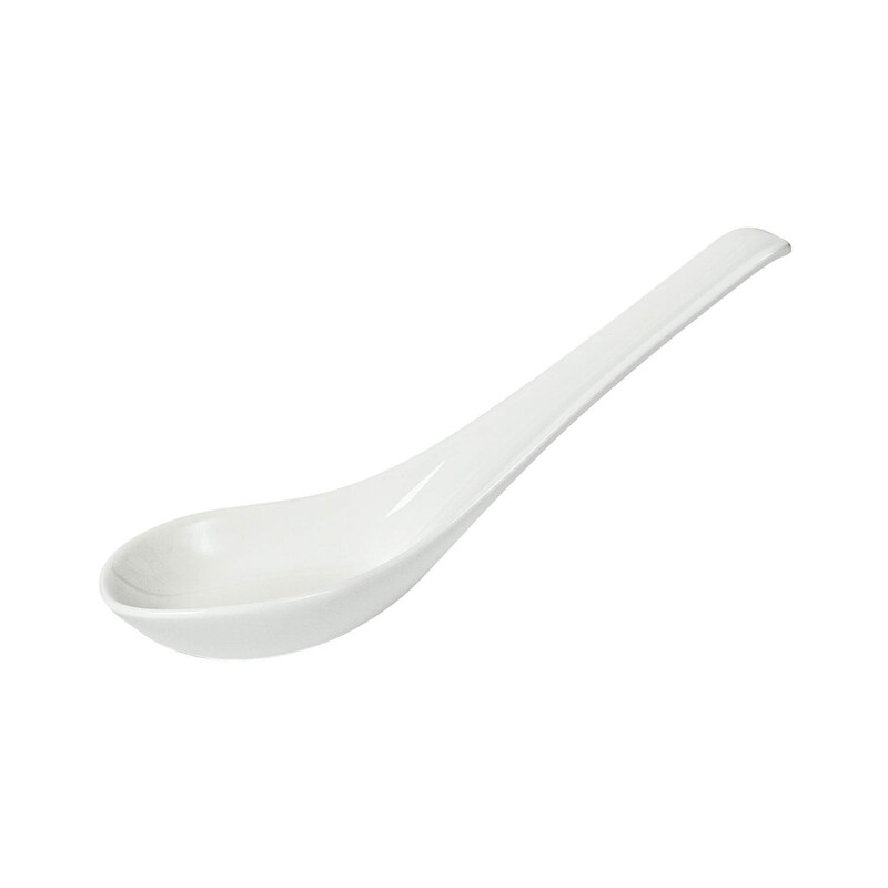 BARALEE SIMPLE PLUS WHITE SOUP SPOON LARGE, 093913A