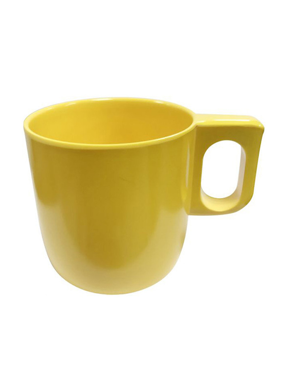 Dinewell 3.25-inch Melamine Mug, DWM4021, Yellow