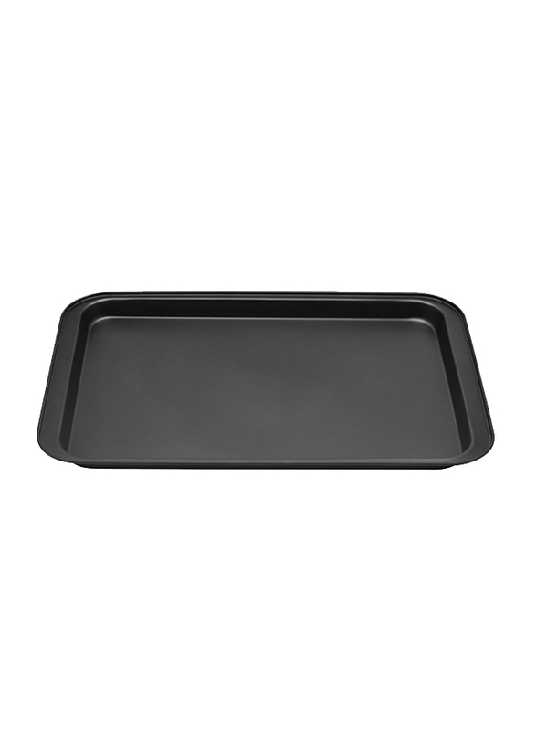 RK 47.5cm Non Stick Rectangle Baking Tray, 47.5x31.5x2.5 cm, Black
