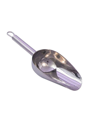 Raj Stainless Steel Pipe Handle Heavy Scoop, Silver