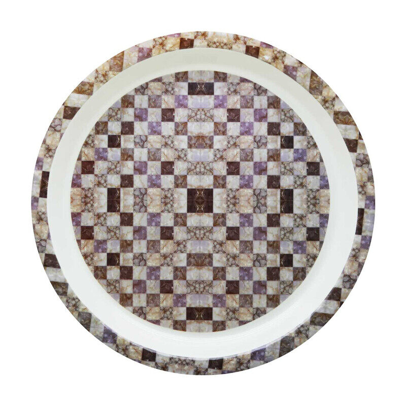 

DINELITE BY RK ROUND THAL LARGE MARBAL MOSAIC, DLP2086MRM, 50CM