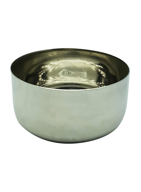 Raj 3 Steel Sada Vatti Serving Bowl, SV0003, 5x2.5 cm, Silver