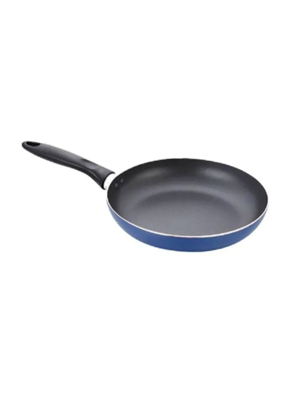 Raj 26cm Non-Stick Induction Frying Pan, RNF004, Blue/Black
