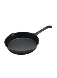 Kitchen Master 20.5cm Cast Iron Frying Pan, COST14, Black