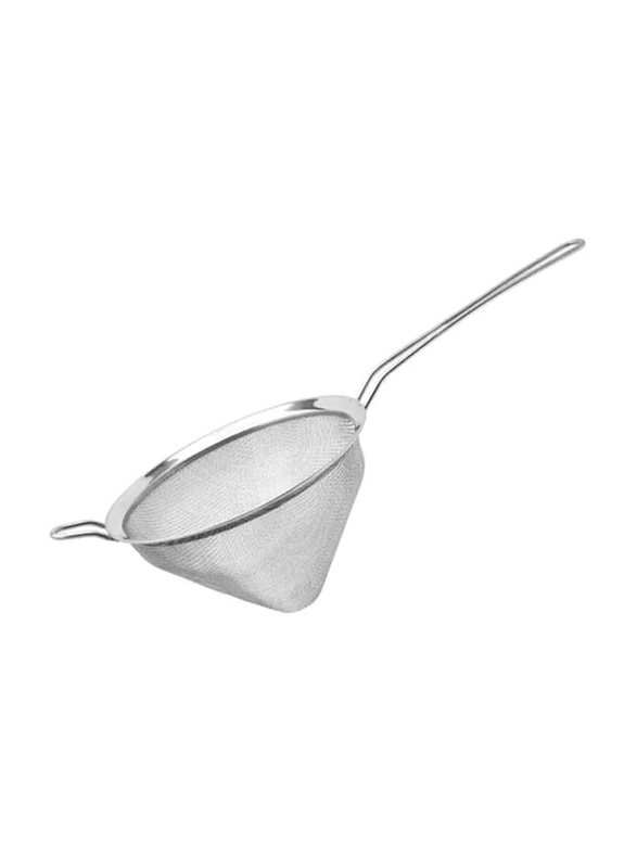 Raj Stainless Steel Conical Strainer, 38.5 x 12.2 x 18cm, Silver