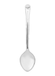 Raj 37.5cm Steel Basting Spoon, BS0007, Silver