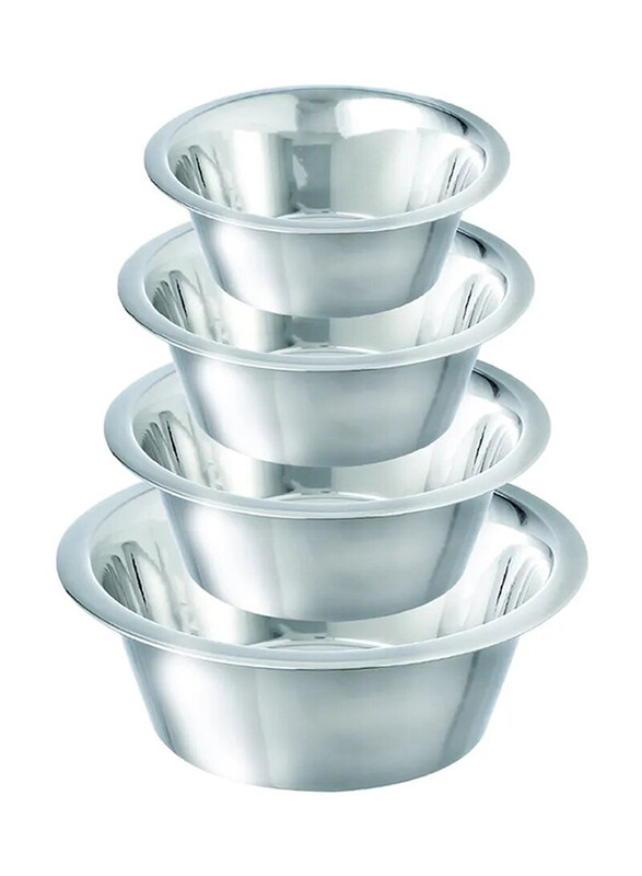 

RK 4-Piece Stainless Steel Desire Bowl Set, RK0026, Silver