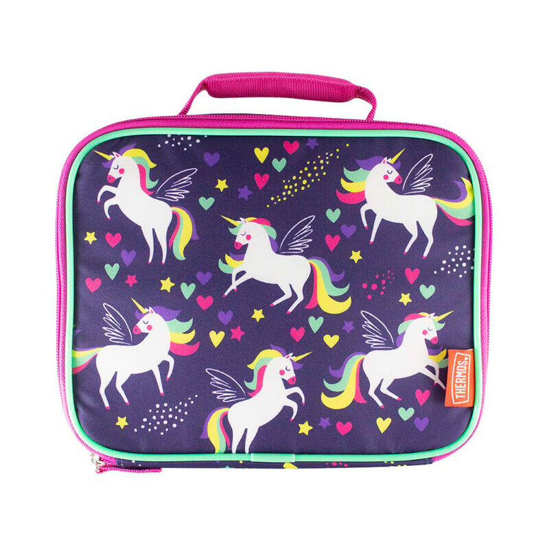 THERMOS STANDARD REUSABLE LUNCH BAG  UNICORNS, N112039, INSULATED TRAVEL BAG, LUNCH INSULATED TRAVEL BAG, INSULATED INSULATED TRAVEL BAG