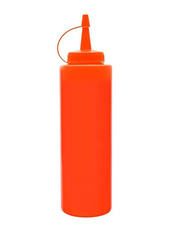 

Chefset 25oz Plastic Squeezer Dispenser, Orange