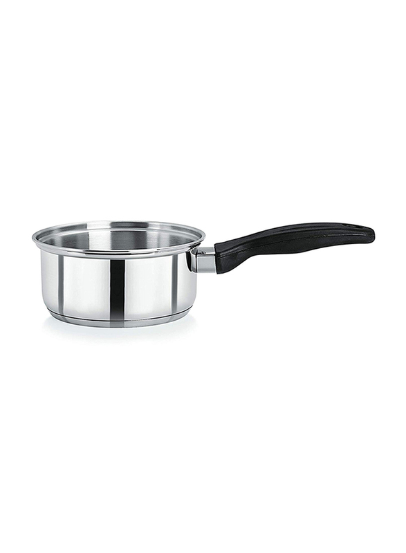 Chefset 2 Ltr Stainless Steel Sauce Pan without Lid, CI5019, 16x9.5 cm, Silver