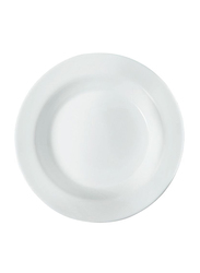 Borosil 23.5cm Larah Opalware Round Plate, 9SPPLPW, White