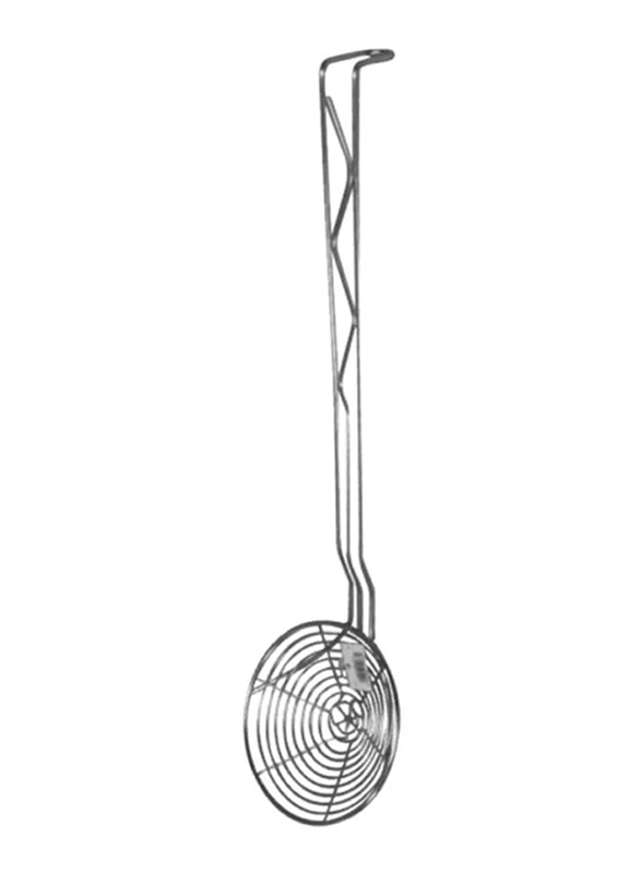 Raj 28cm Stainless Steel Wire Skimmer, Silver
