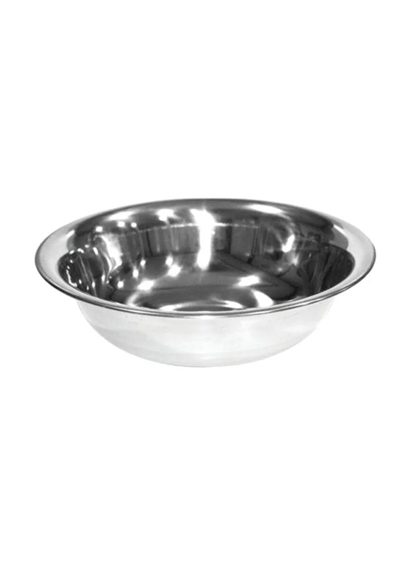 Raj 24.5cm Stainless Steel Round Bowl, RHB012, Silver
