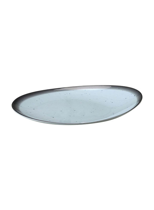 Dinewell 9.5-inch Riva Melamine Round Side Plate, DWP5187RB, Blue