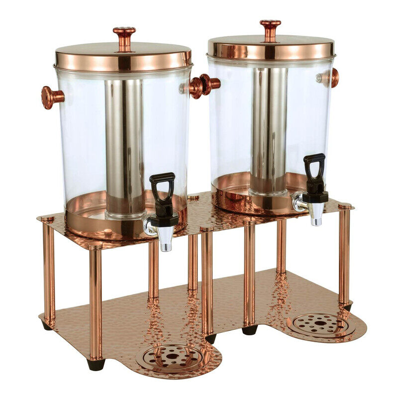 

CHEFSET JUICE DISPENSER ROSE GOLD DOUBLE HAMMERED - 2X8LTR, CJD8-DRG