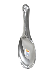 Raj 7.5cm Stainless Steel Rice Sada Deluxe Spoon, RSSD02, Silver